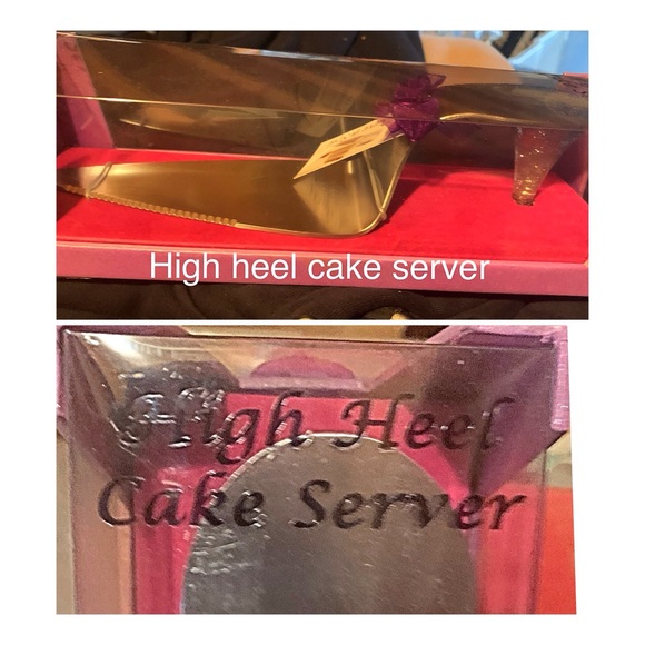 Cake Server High Heel - Picture 1 of 1